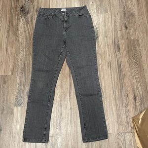 EUC Women’s L.L. Bean Gray Jeans Classic Fit Size 10